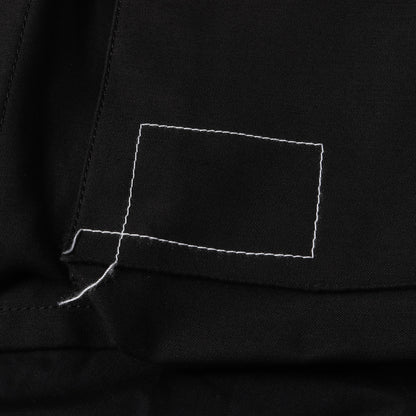 25SS ×WTAPS 再構築 ドッキングデザイン ロングコート(Cotton Back Satin Coat)