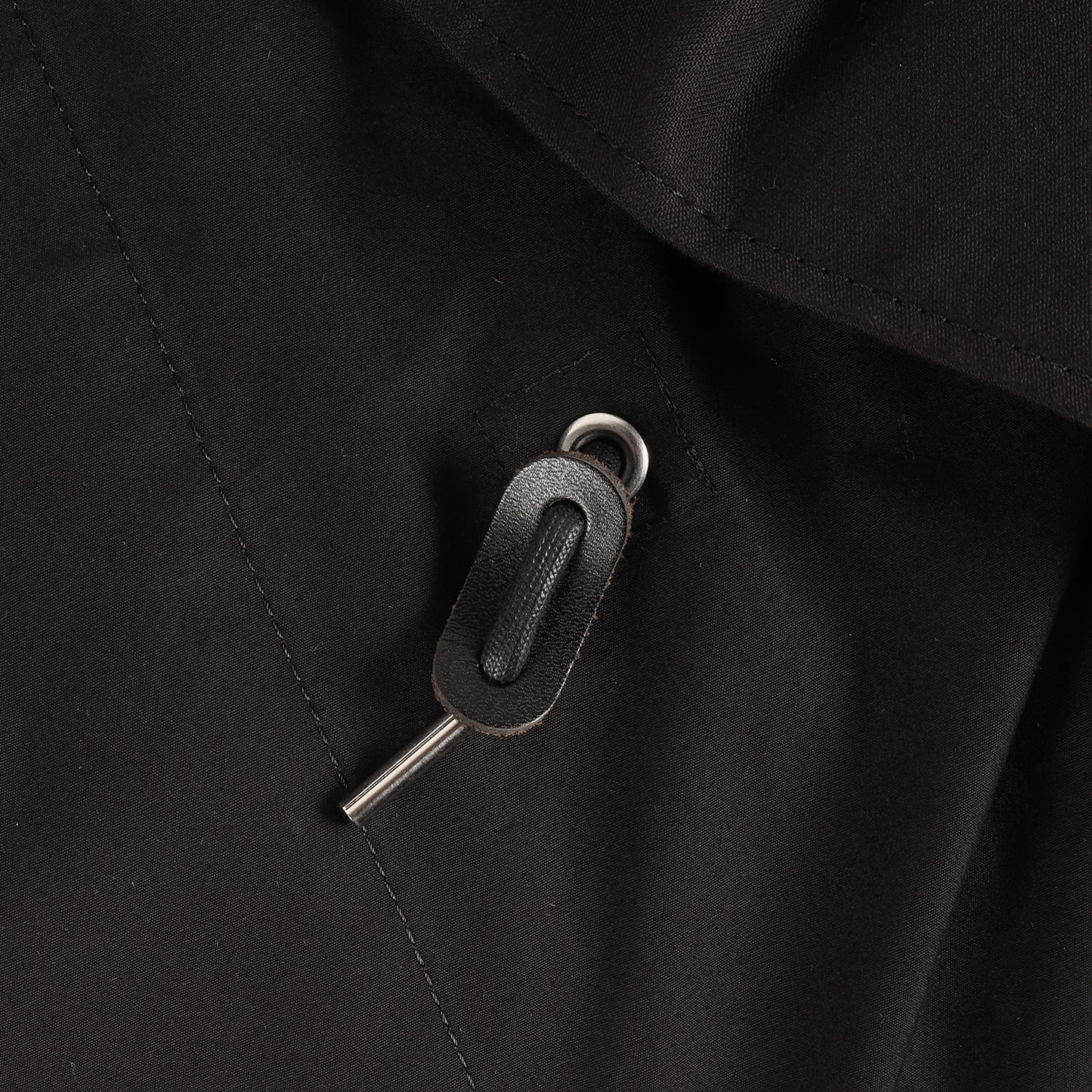 25SS ×WTAPS 再構築 ドッキングデザイン ロングコート(Cotton Back Satin Coat)