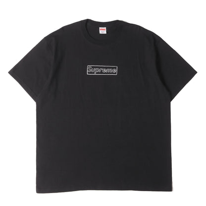 21SS ×KAWS チョークBOXロゴ Tシャツ(Chalk Box Logo Tee)