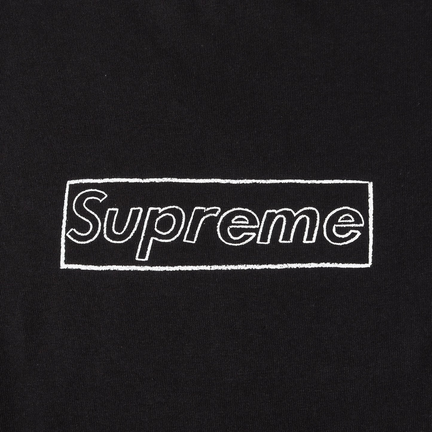 21SS ×KAWS チョークBOXロゴ Tシャツ(Chalk Box Logo Tee)