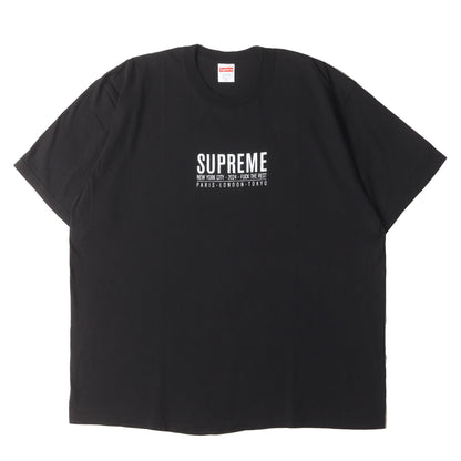 24SS ブランドロゴ クルーネック Tシャツ(Paris Tee)