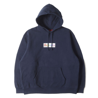 22SS ブリングBOXロゴ スウェットパーカー(Bling Box Logo Hooded Sweatshirt)