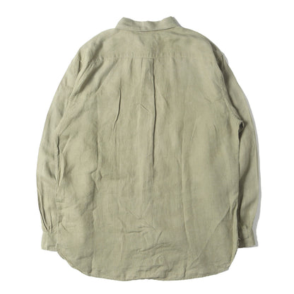 90s OLD GAP マチ付き リネンシャツ