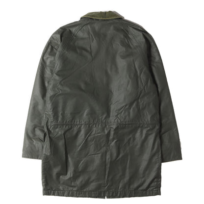 80s 襟コーデュロイ 裏地チェックウール 65/35クロス ハンティングジャケット USA製