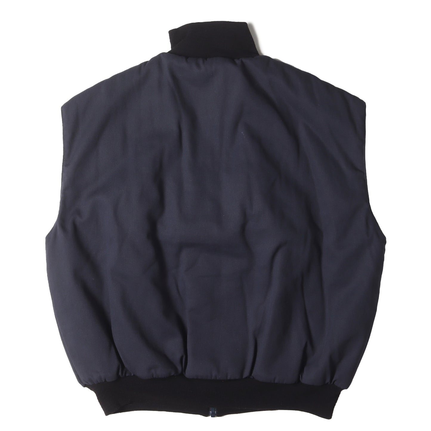 00s ハイネック ニットリブ 中綿 ジップ ベスト / カナダ製 ARTEX SPORTSWEAR