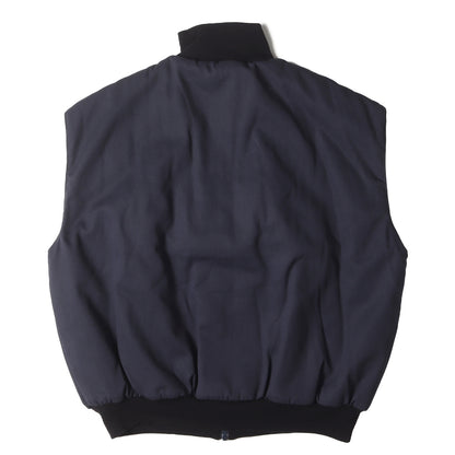00s ハイネック ニットリブ 中綿 ジップ ベスト / カナダ製 ARTEX SPORTSWEAR