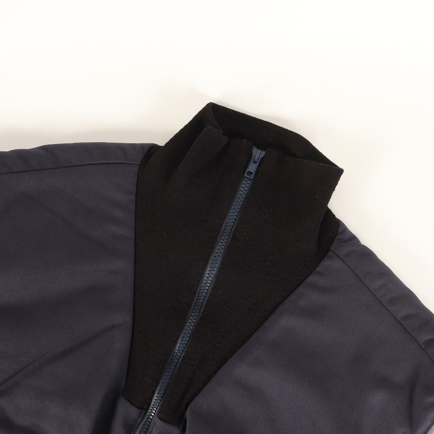 00s ハイネック ニットリブ 中綿 ジップ ベスト / カナダ製 ARTEX SPORTSWEAR