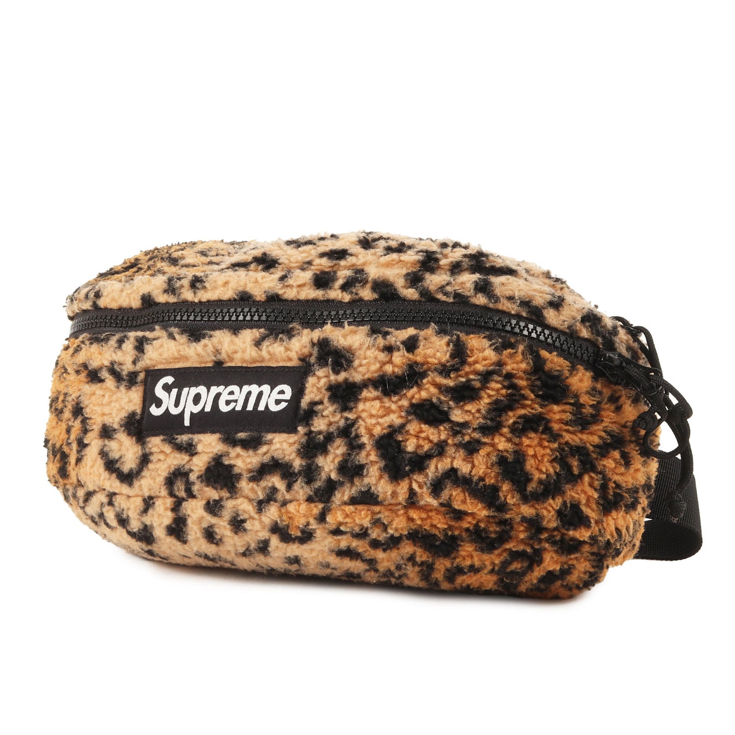 レオパード フリース ウエストバッグ(Leopard Fleece Waist Bag)
