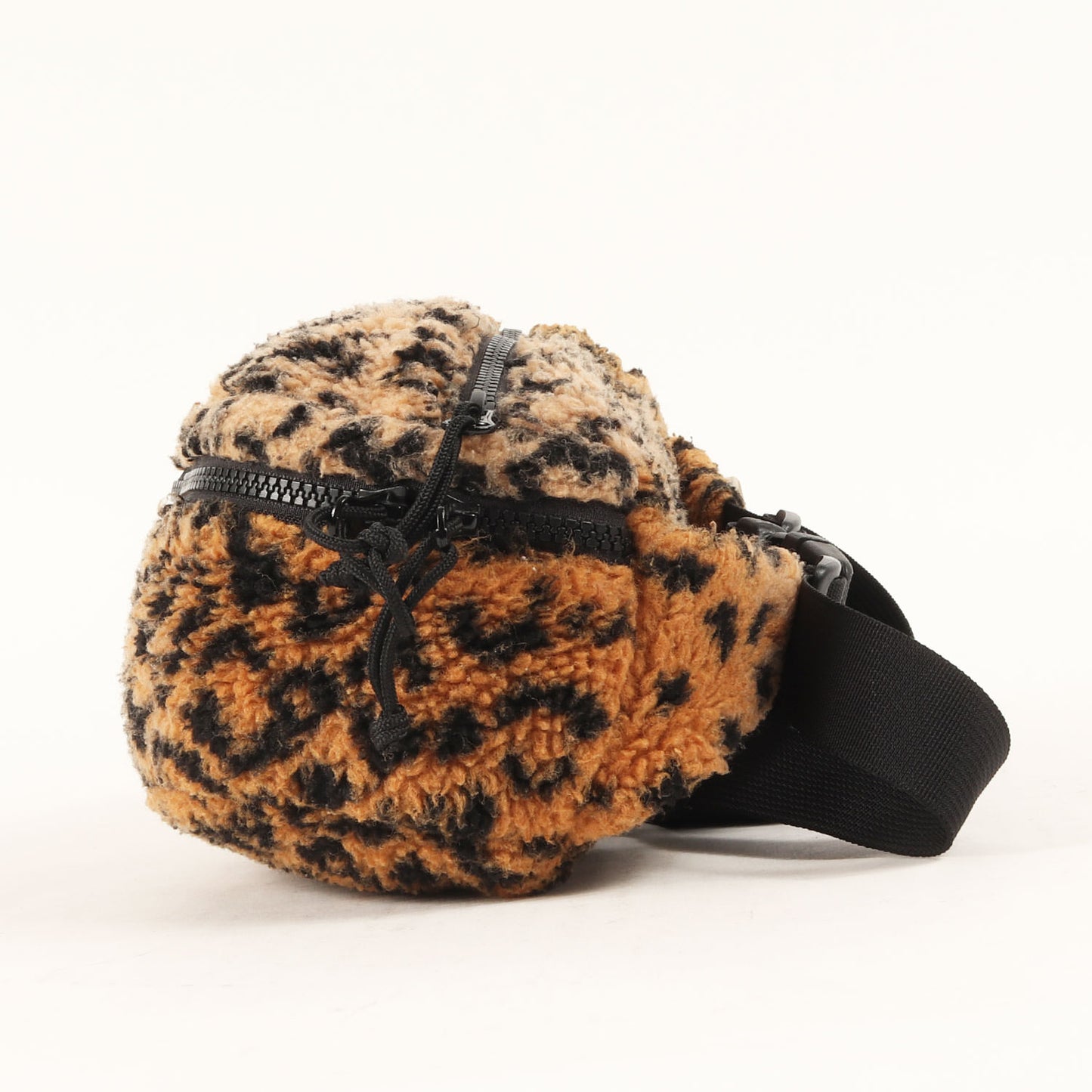 レオパード フリース ウエストバッグ(Leopard Fleece Waist Bag)