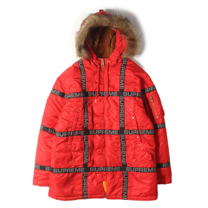 ロゴテープデザイン N-3B フライトジャケット(Logo Tape N-3B Parka)