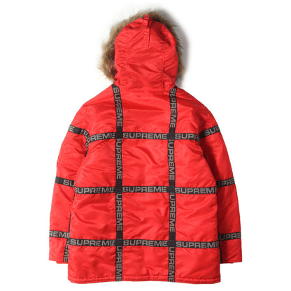 ロゴテープデザイン N-3B フライトジャケット(Logo Tape N-3B Parka)