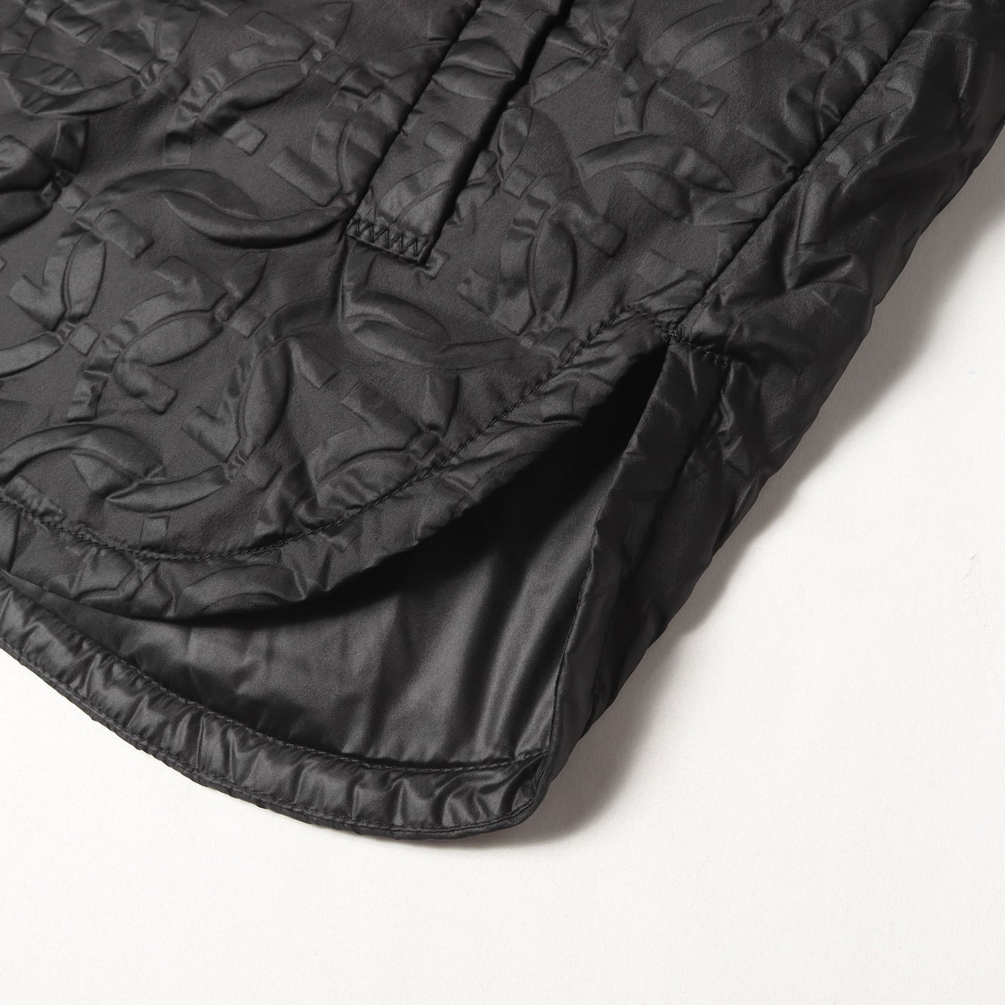 ガンチーニ モノグラムエンボス 中綿 シャツジャケット