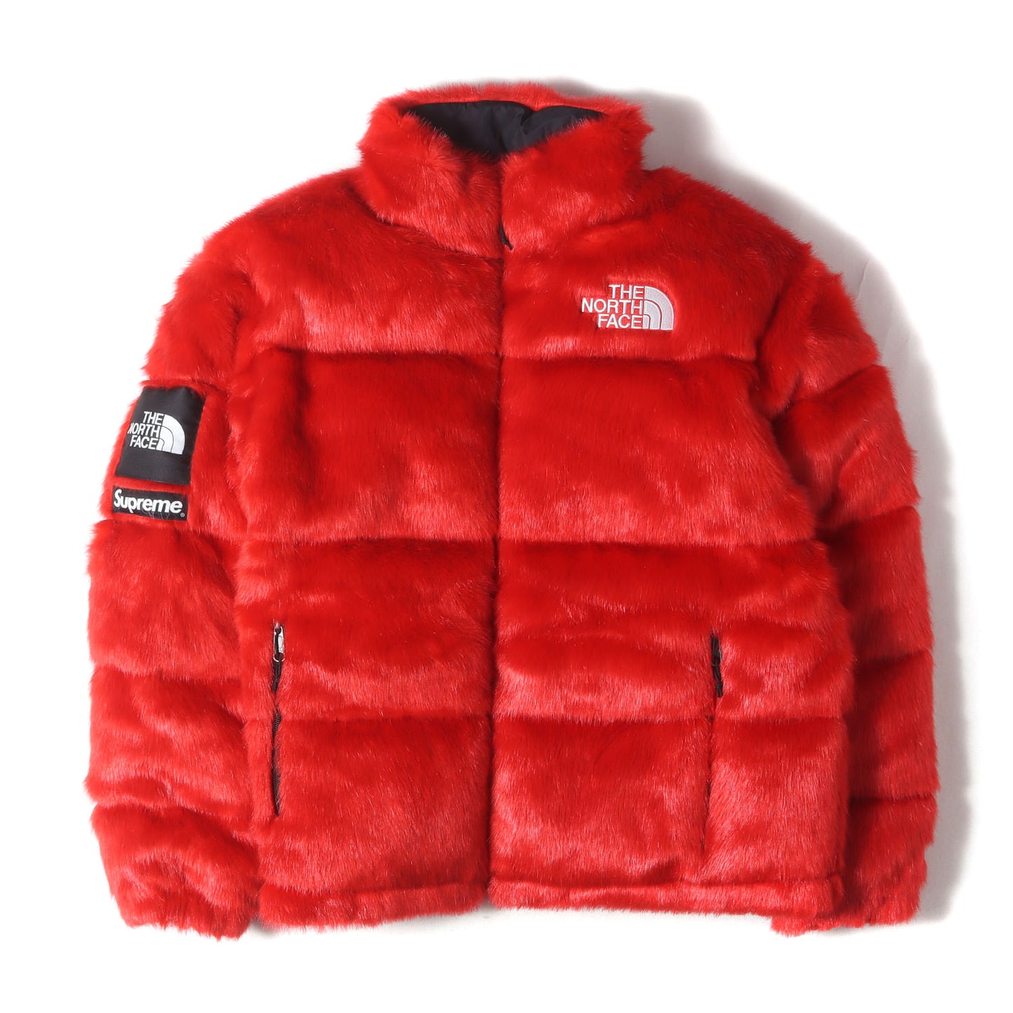 ×THE NORTH FACE フェイクファー ヌプシ ダウンジャケット(Faux Fur Nuptse Jacket)