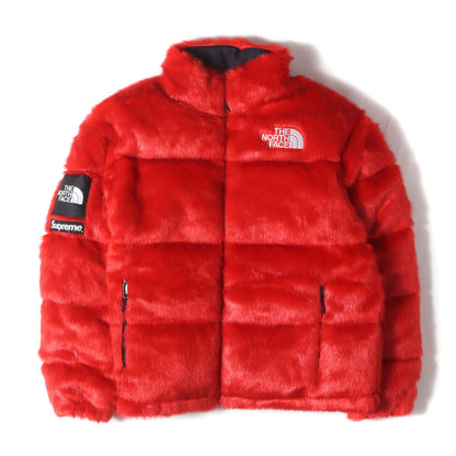 ×THE NORTH FACE フェイクファー ヌプシ ダウンジャケット(Faux Fur Nuptse Jacket)