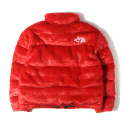 ×THE NORTH FACE フェイクファー ヌプシ ダウンジャケット(Faux Fur Nuptse Jacket)