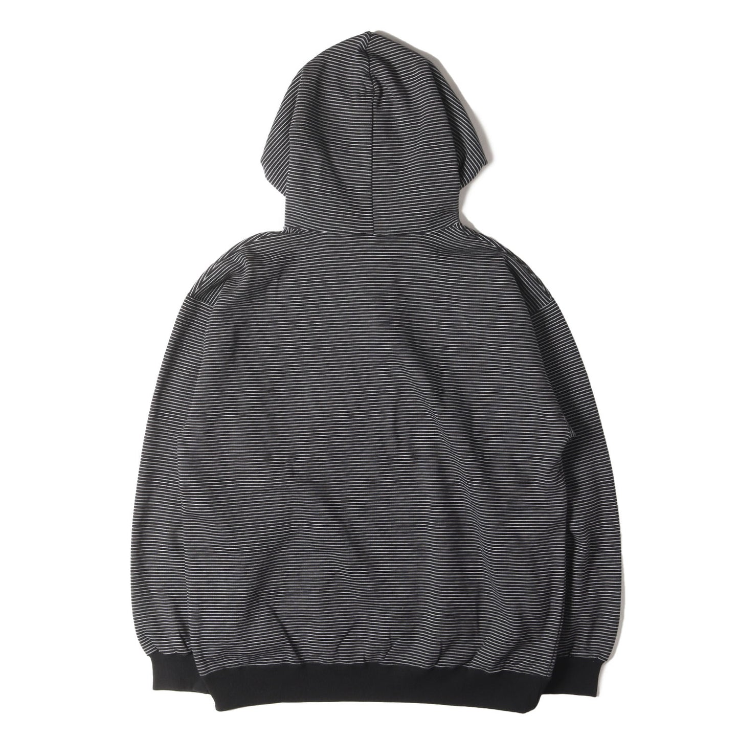 24AW ロゴ刺繍 ボーダー スウェットパーカー(Border Hoodie Sweat)