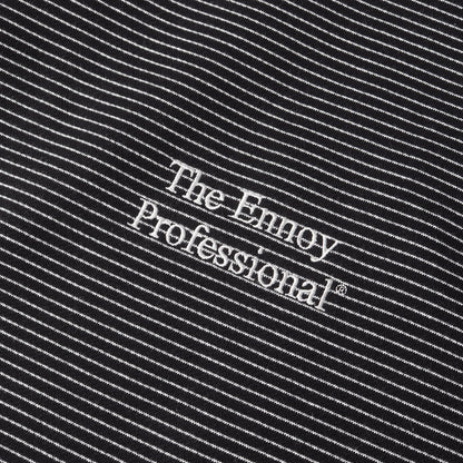 24AW ロゴ刺繍 ボーダー スウェットパーカー(Border Hoodie Sweat)