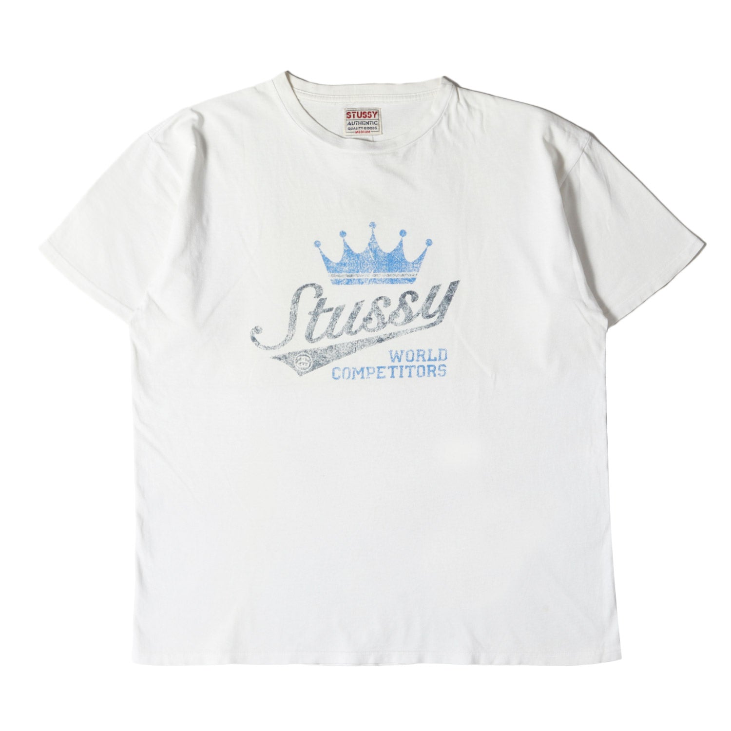 old Stussy ブラック 長袖シャツ 90s 白タグ STUSSY(ステューシー) 90's~00's Worldwide ワールドワイド 長袖