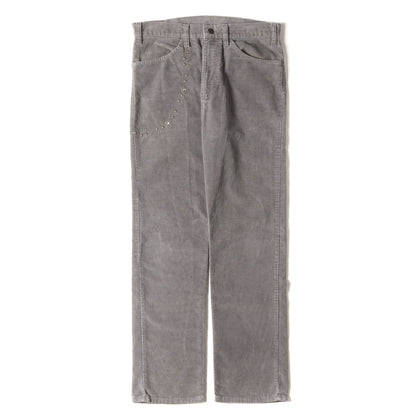 古着リメイク フラワースタッズ Levi's 517 コーデュロイパンツ