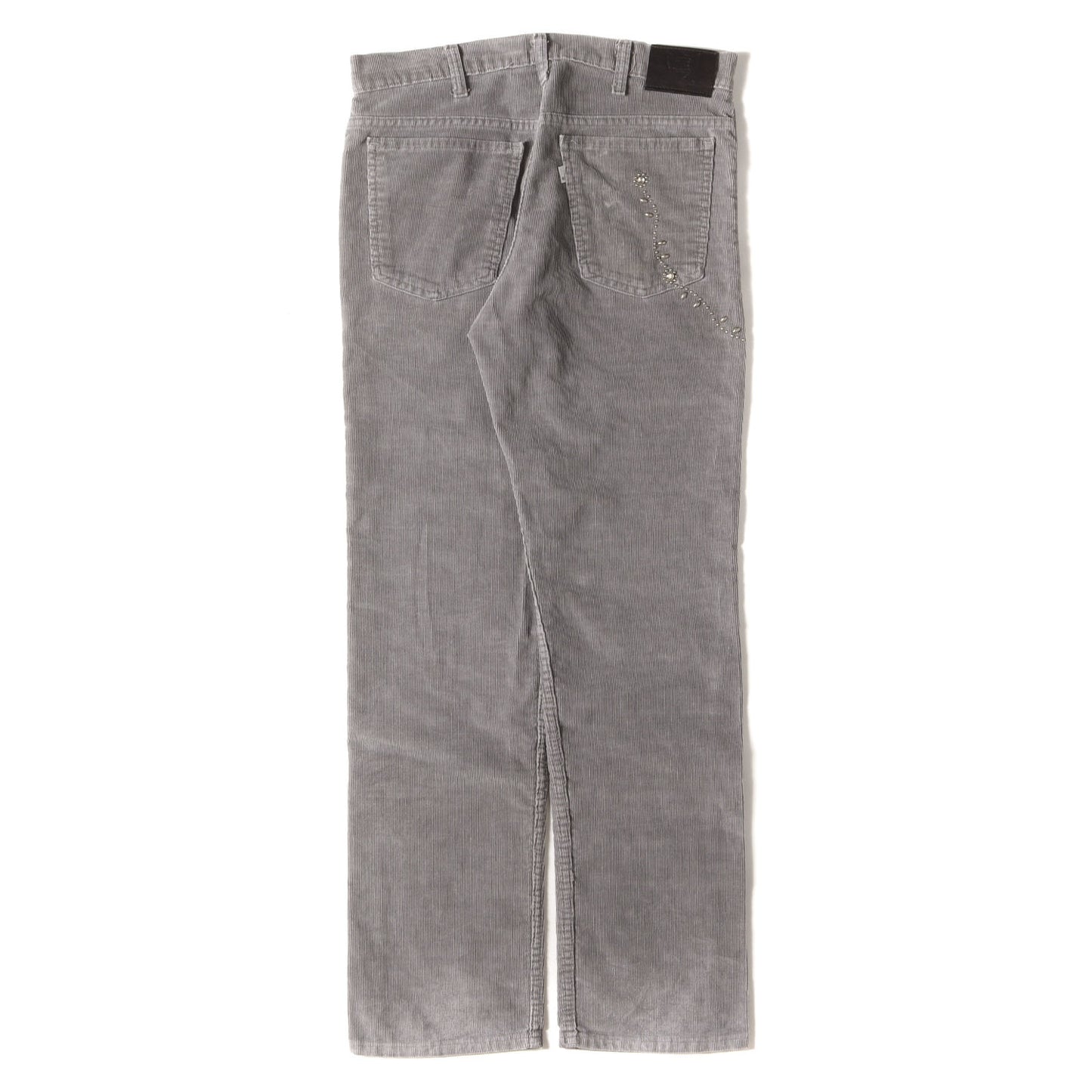 古着リメイク フラワースタッズ Levi's 517 コーデュロイパンツ