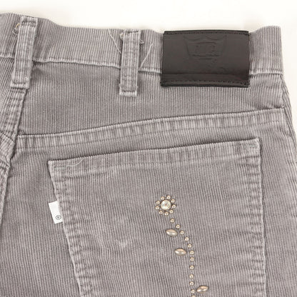 古着リメイク フラワースタッズ Levi's 517 コーデュロイパンツ