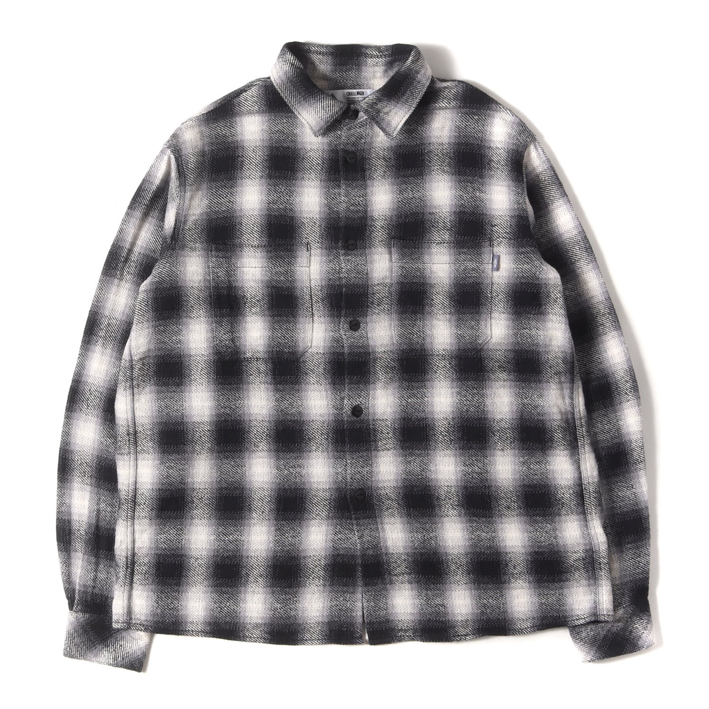 23AW オンブレチェック ヘビー チェックネルシャツ(L/S CHECK WORK SHRIT)