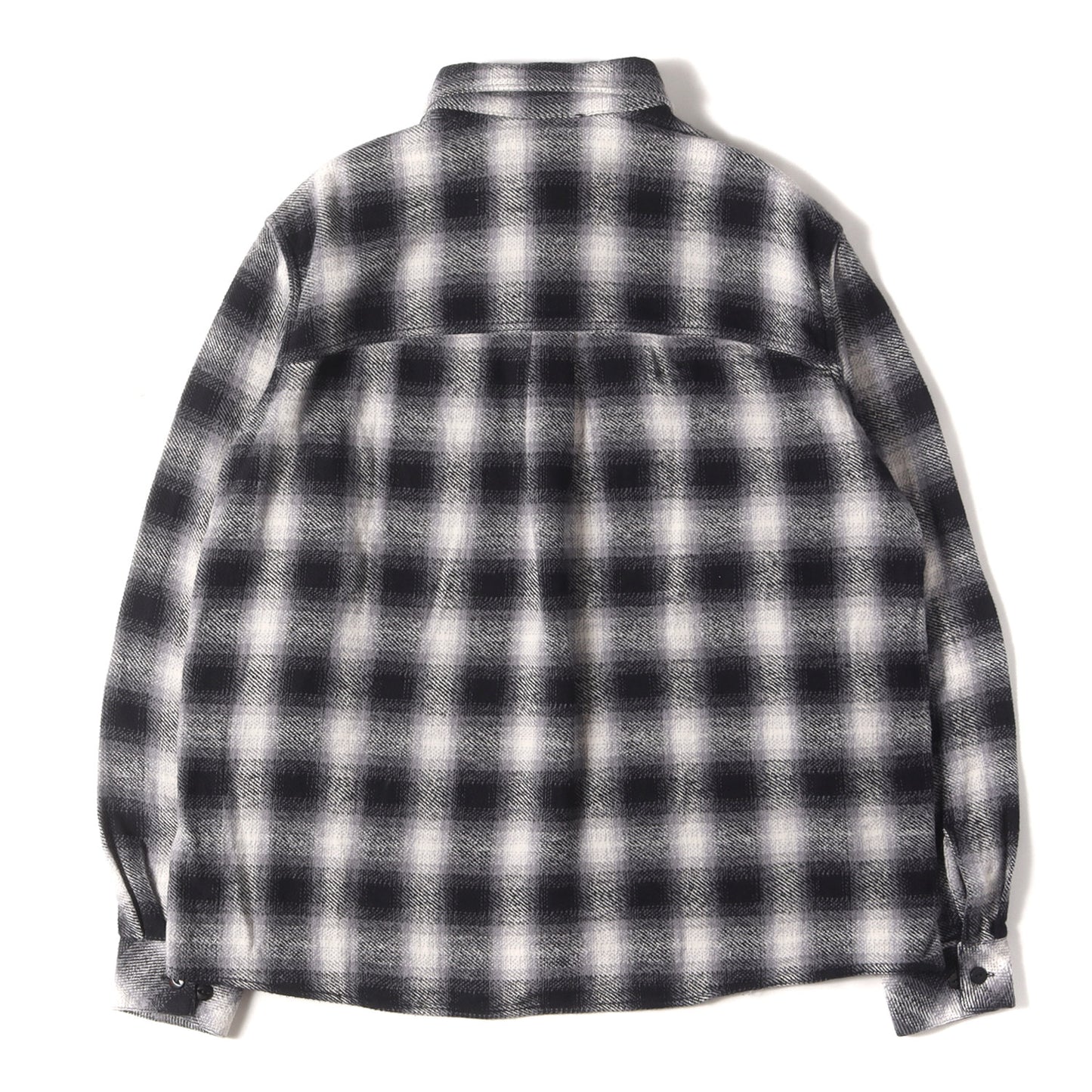 23AW オンブレチェック ヘビー チェックネルシャツ(L/S CHECK WORK SHRIT)