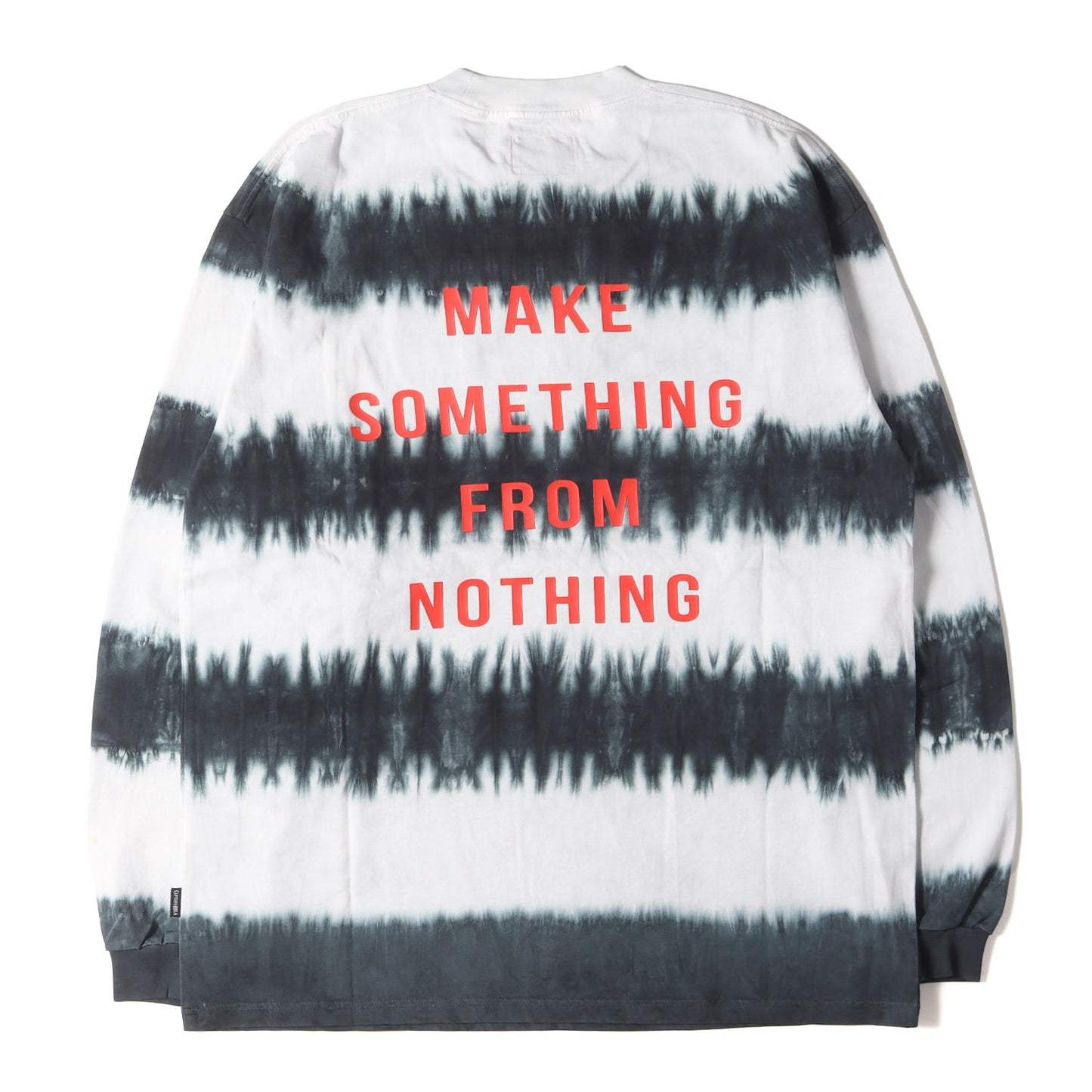 24AW タイダイ染め ボーダー ロングスリーブ Tシャツ(M.S.F.N. TIE-DYE BORDER L/S TEE)