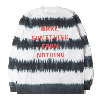 24AW タイダイ染め ボーダー ロングスリーブ Tシャツ(M.S.F.N. TIE-DYE BORDER L/S TEE)