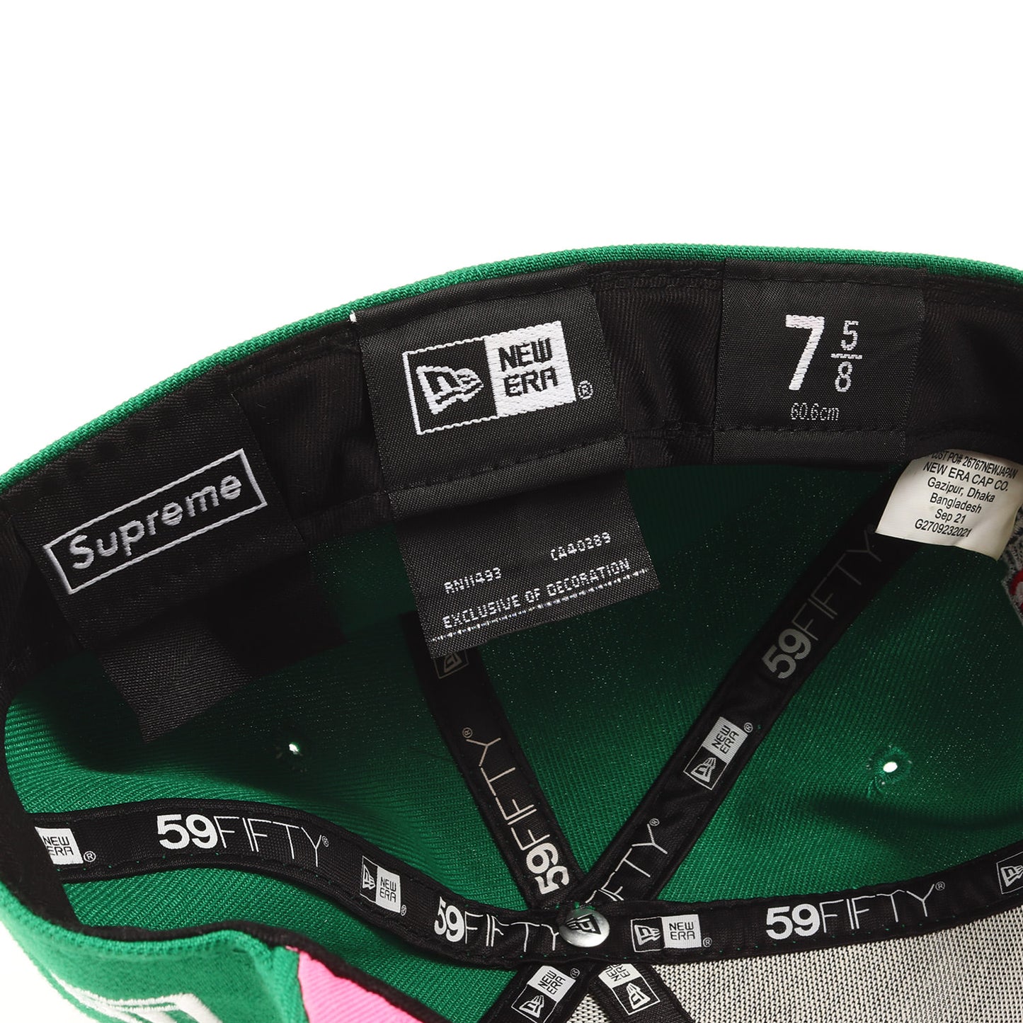 21AW ×NEW ERA BOXロゴ ベースボールキャップ(No Comp Box Logo)
