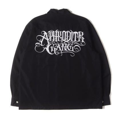 23AW APHRODITE GANG HOLDINGS クラシックロゴ オープンカラー シャツ(LOGO L/S OPEN COLLAR SHIRT)