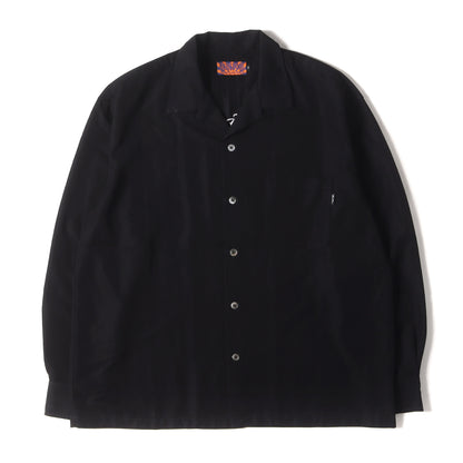 23AW APHRODITE GANG HOLDINGS クラシックロゴ オープンカラー シャツ(LOGO L/S OPEN COLLAR SHIRT)