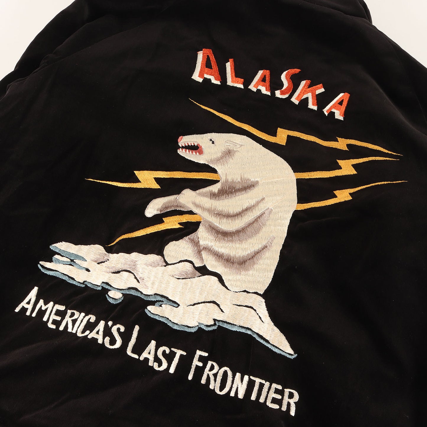 港商スペシャル リバーシブル 別珍 襟付き アラスカジャン