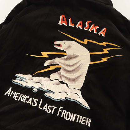 港商スペシャル リバーシブル 別珍 襟付き アラスカジャン