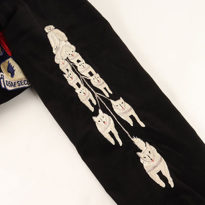 港商スペシャル リバーシブル 別珍 襟付き アラスカジャン