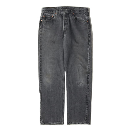 90s 501 後染め ブラック デニムパンツ(501-0660 / USA製)