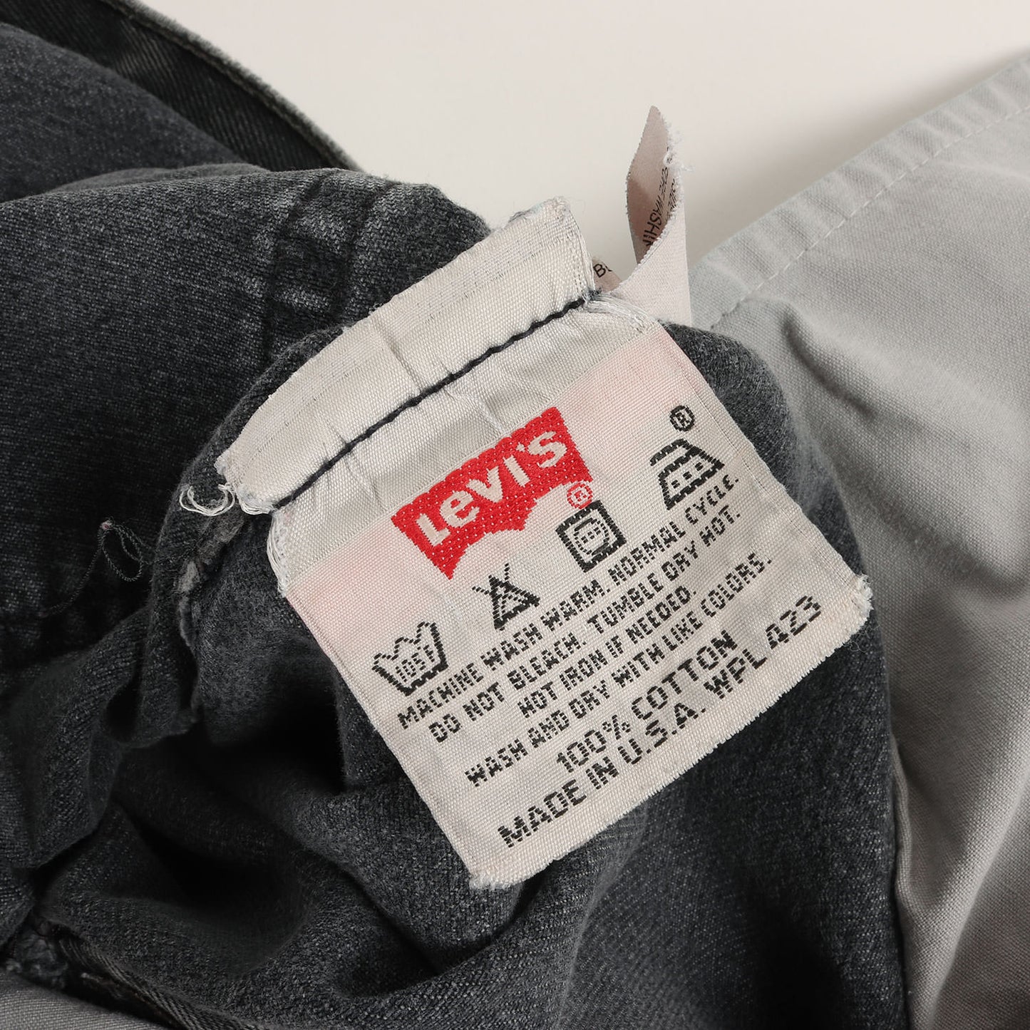 90s 501 後染め ブラック デニムパンツ(501-0660 / USA製)