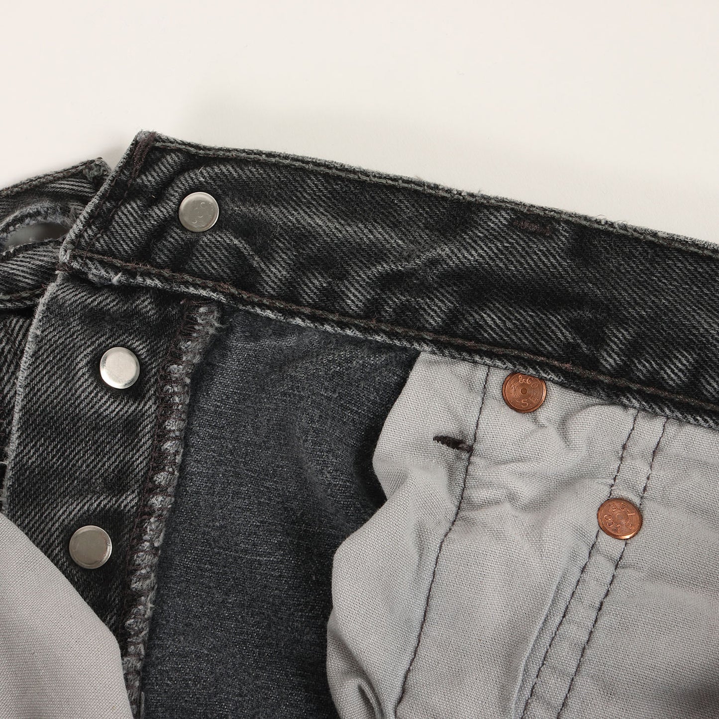 90s 501 後染め ブラック デニムパンツ(501-0660 / USA製)