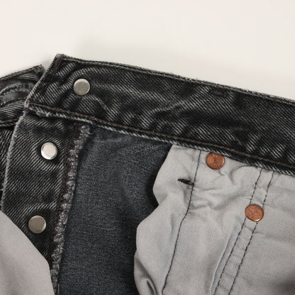 90s 501 後染め ブラック デニムパンツ(501-0660 / USA製)