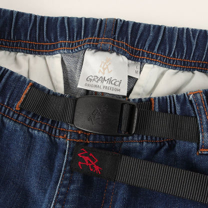 ヴィンテージ加工 ナロー ストレッチ デニム イージーパンツ(STRETCH DENIM NN-PANTS)