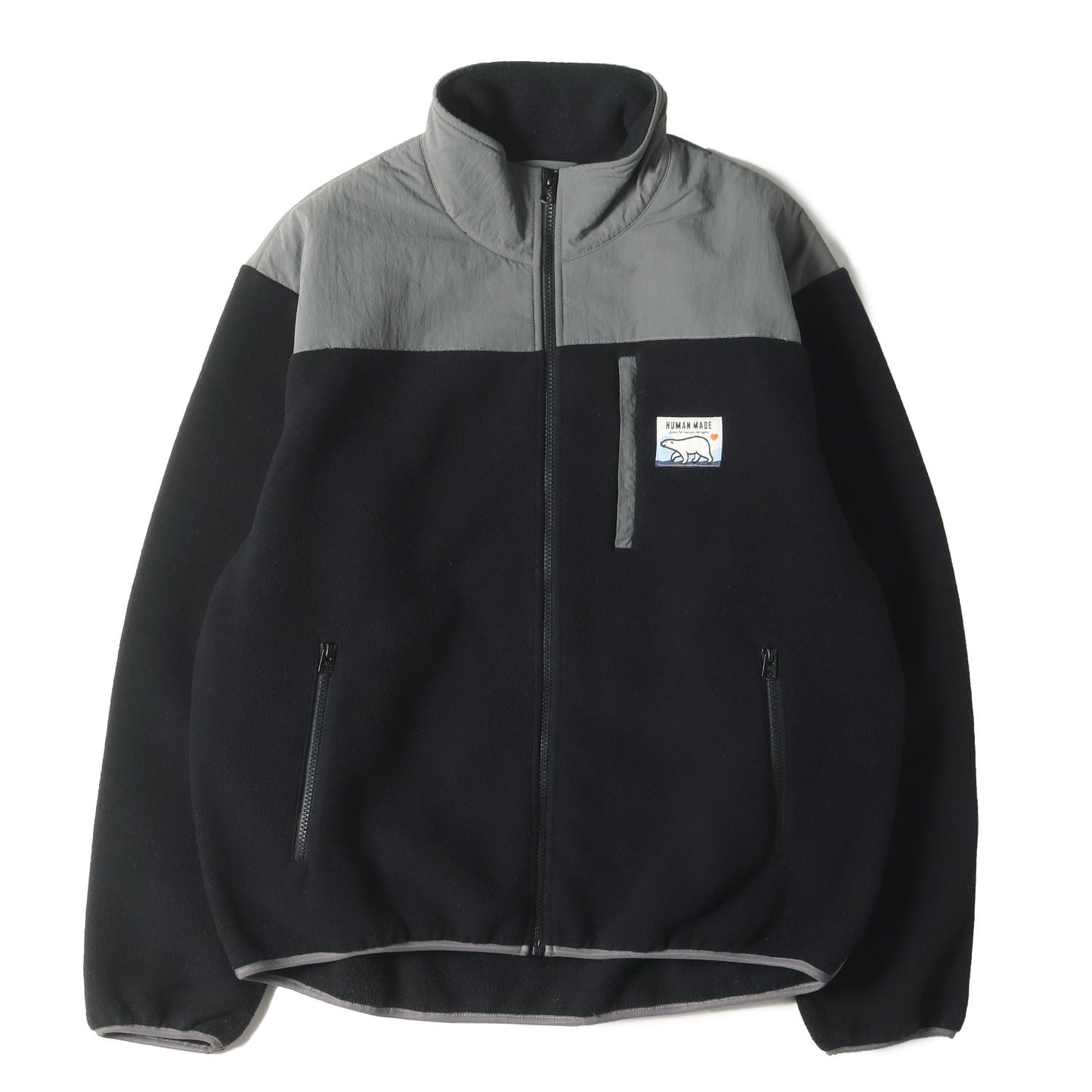 22AW リフレクターロゴ フリース ジャケット