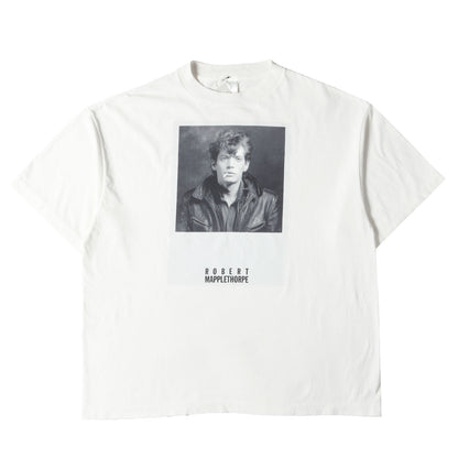 25SS ×Robert Mapplethorpe ヴィンテージ加工 フォトプリント Tシャツ(MT_SS TEE/PORTRAIT)