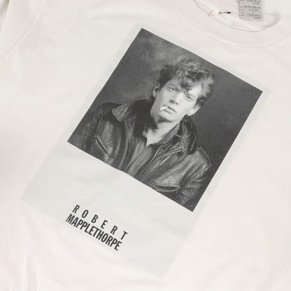 25SS ×Robert Mapplethorpe ヴィンテージ加工 フォトプリント Tシャツ(MT_SS TEE/PORTRAIT)