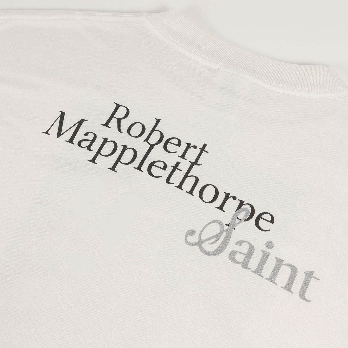 25SS ×Robert Mapplethorpe ヴィンテージ加工 フォトプリント Tシャツ(MT_SS TEE/PORTRAIT)