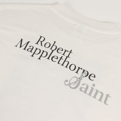 25SS ×Robert Mapplethorpe ヴィンテージ加工 フォトプリント Tシャツ(MT_SS TEE/PORTRAIT)