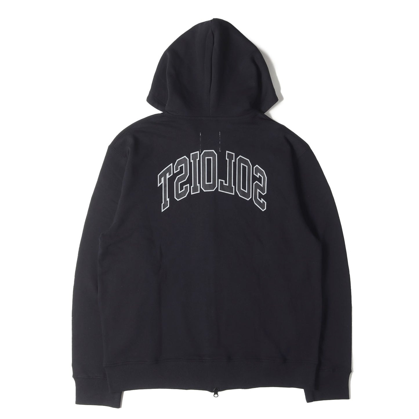 25SS ×NEW ERA ロゴプリント フルジップ スウェットパーカー