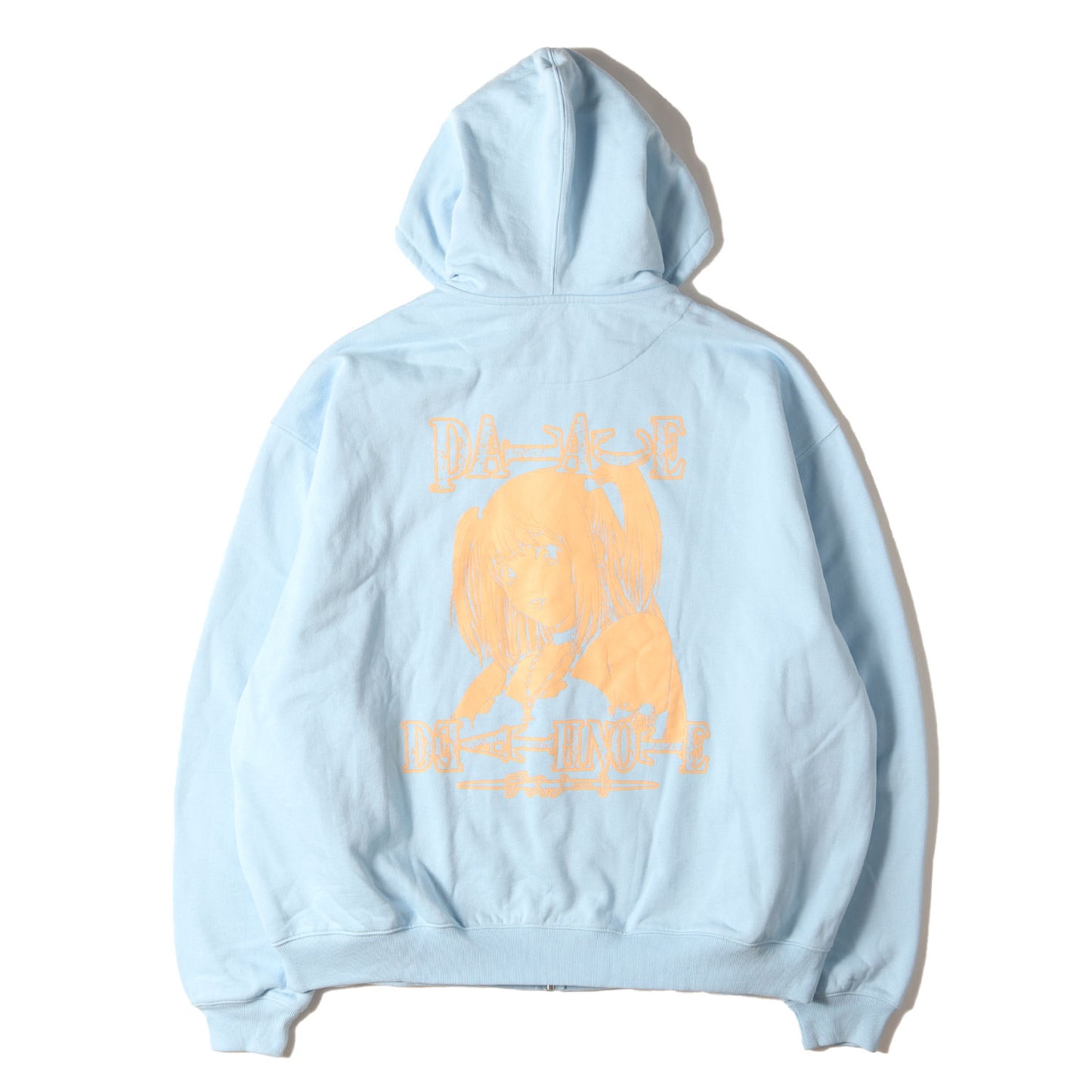 25SS ×DEATH NOTE 弥 海砂 フルジップ スウェットパーカー(Misa Zip Hood)