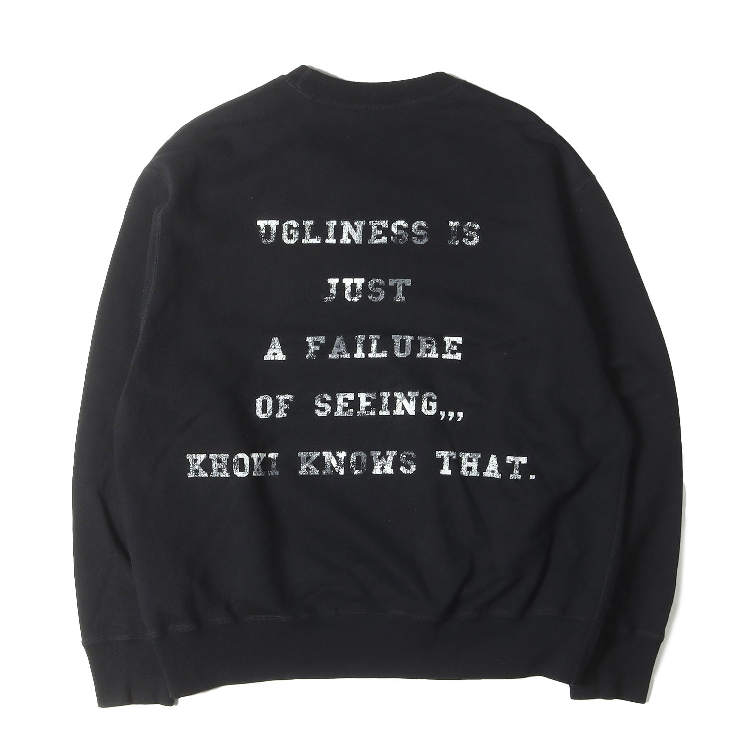 25SS マルチロゴ オーバーサイズ スウェット(Multi embodied-design