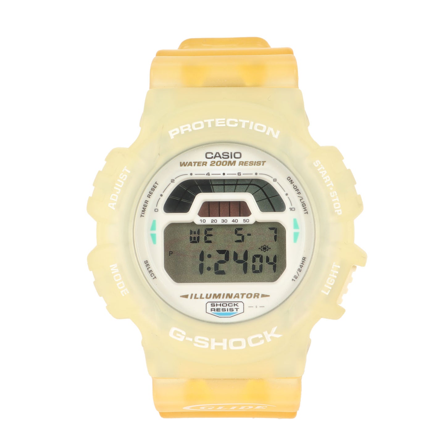 90s ハワイ限定 DW-8700SG-7VT GLIDE スケルトン 腕時計 / ウォッチ