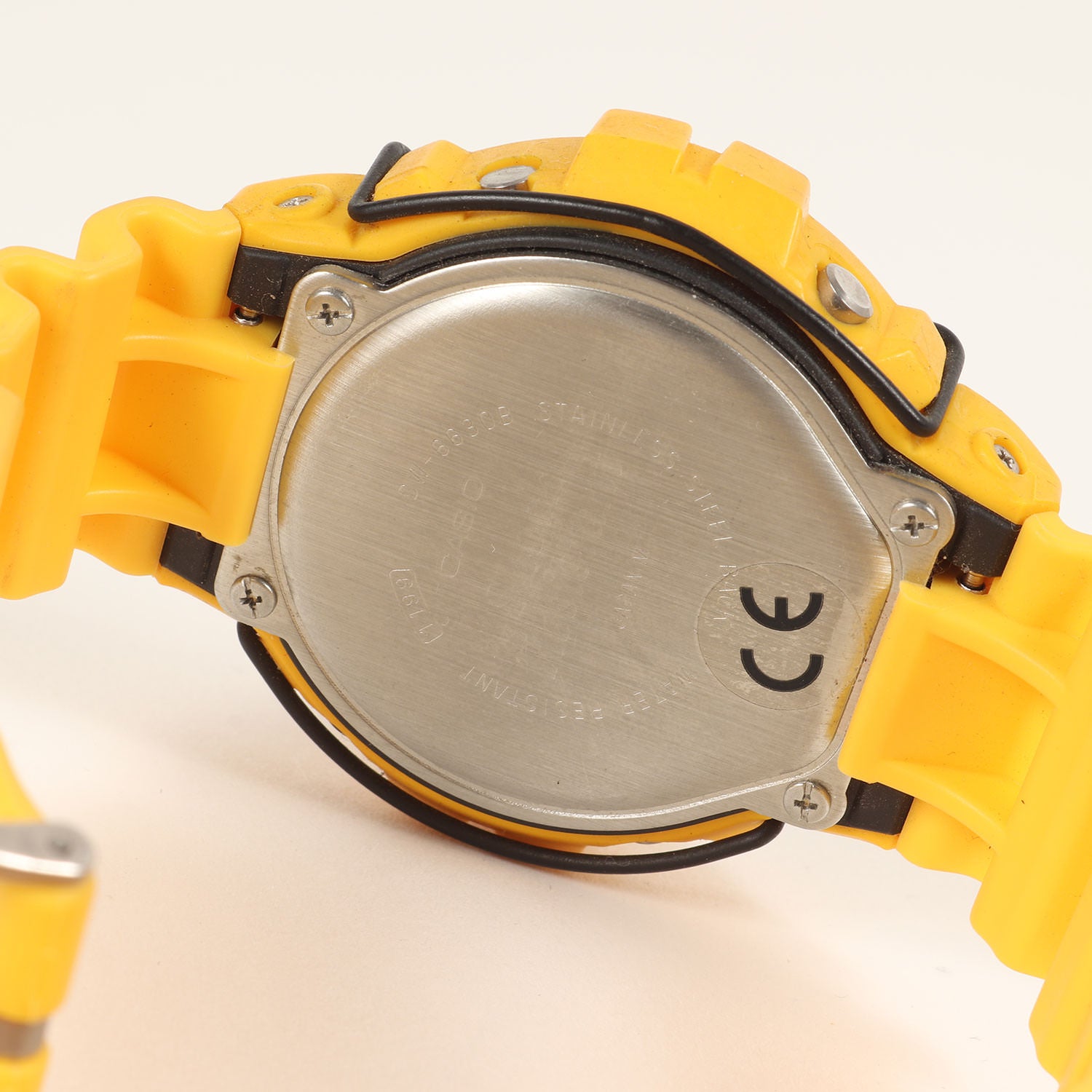 CASIO フォックスファイヤー DW-6630B プロテクター QZ 腕時計 Casio G-Shock DW-6630B Watch Men 50mm Digital Yellow Fox